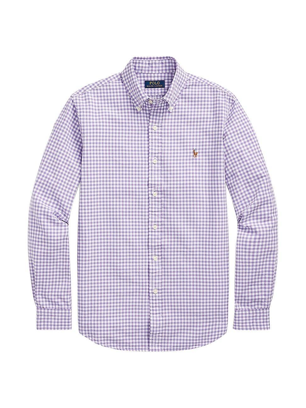 Mens Oxford Gingham Shirt Product Image