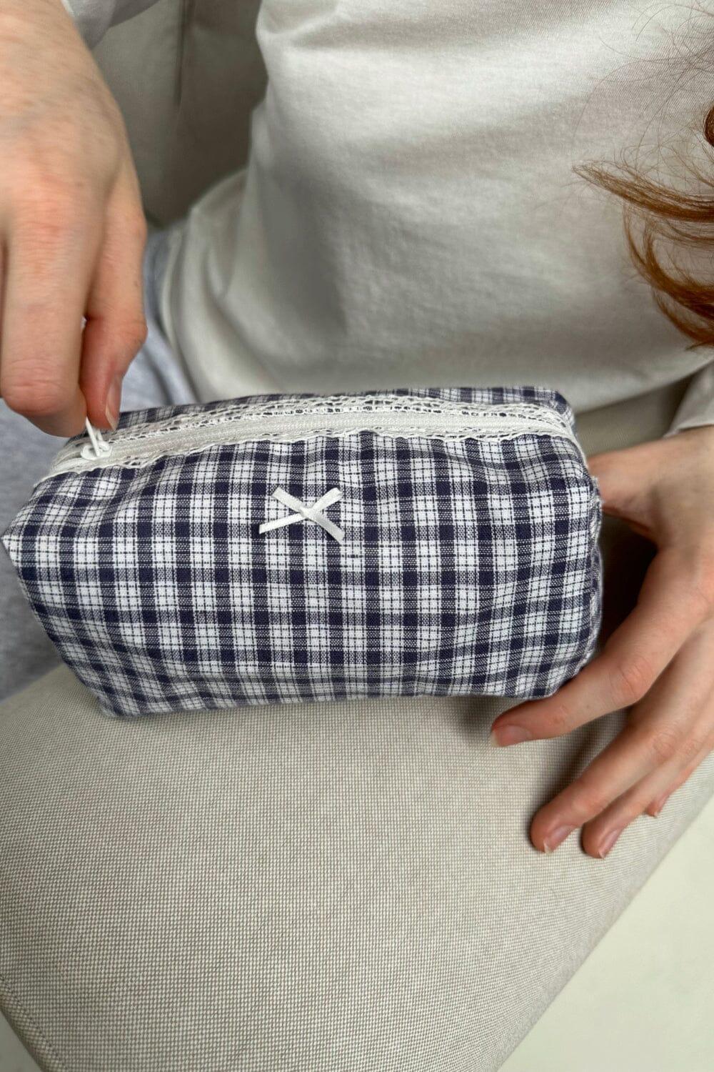 Plaid Makeup Bag Product Image