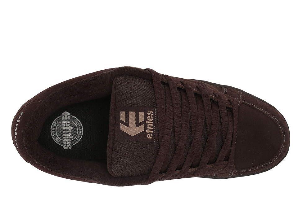 etnies Kingpin (Black/White/Gum) Men's Skate Shoes Product Image