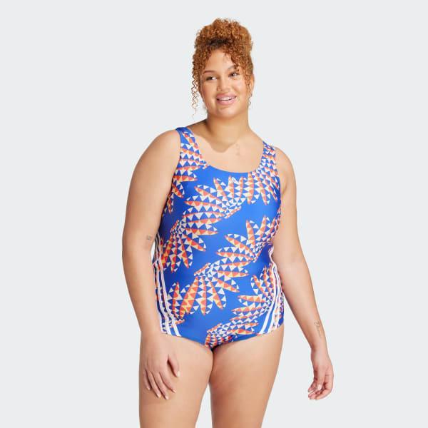 FARM Rio 3-Stripes CLX Swimsuit (Plus Size) Product Image