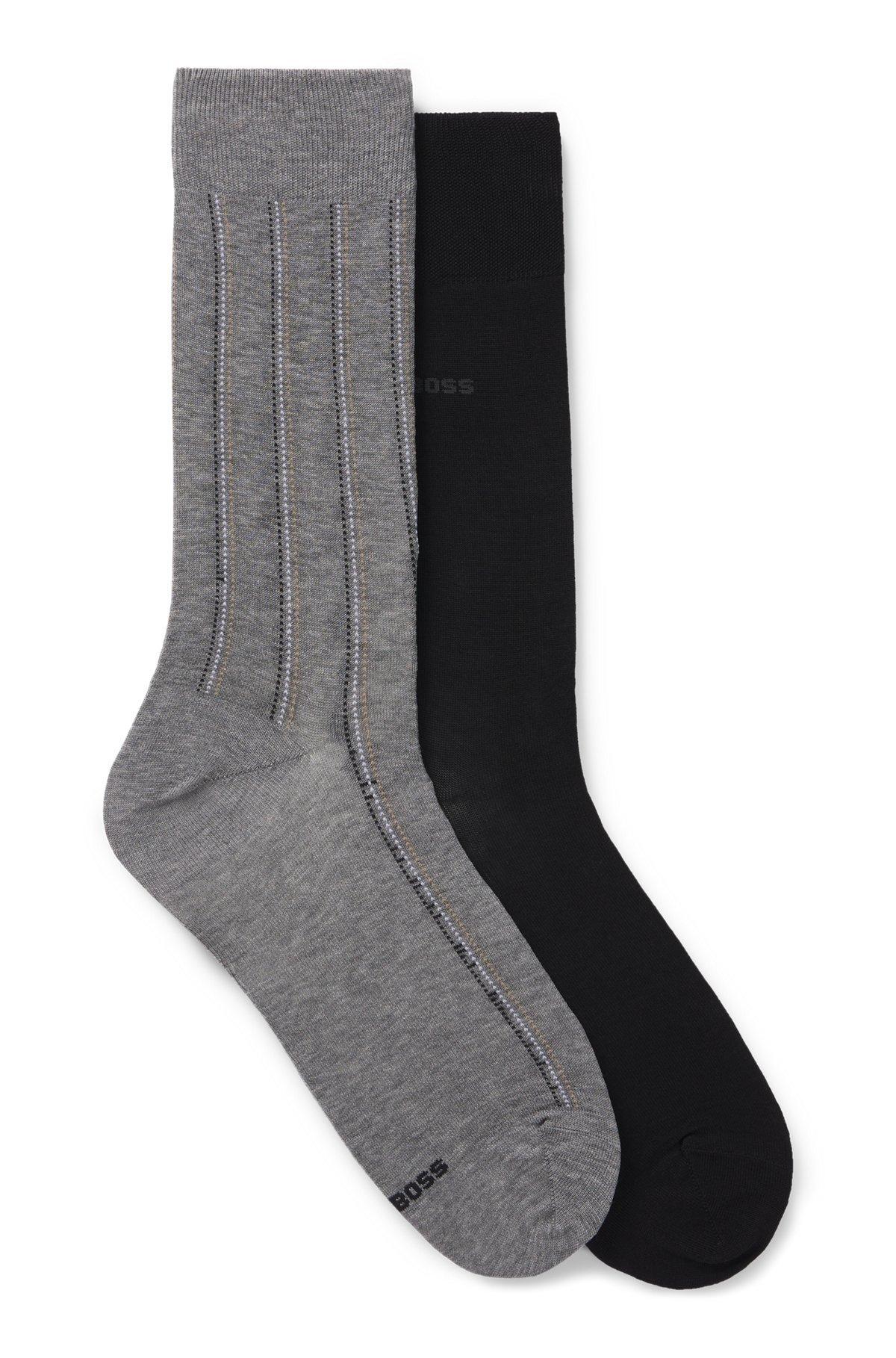 Two-pack of regular-length socks Product Image