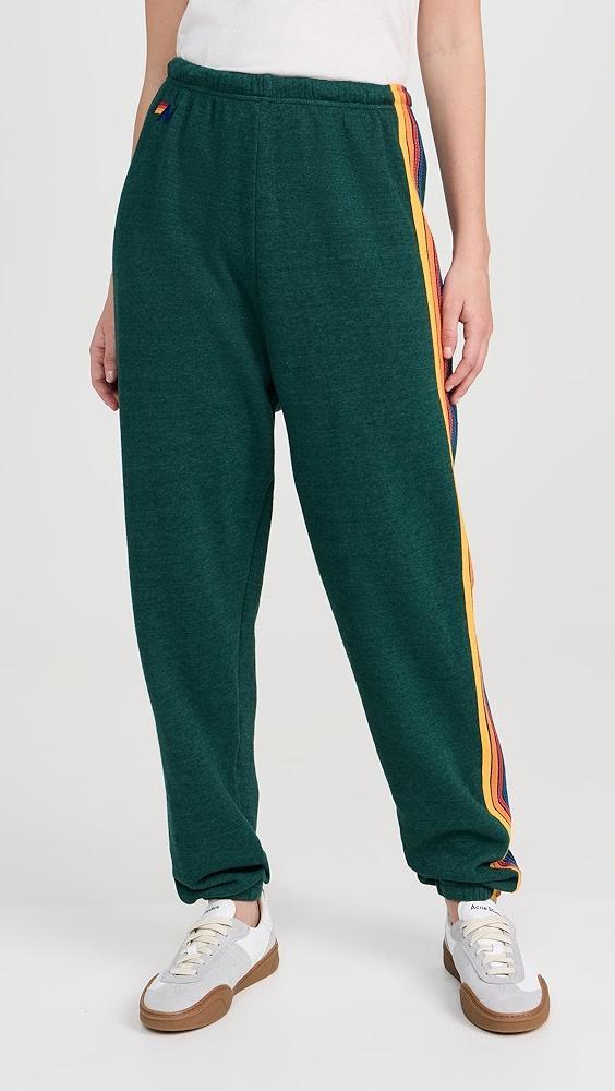 Aviator Nation 5 Stripe Sweatpants | Shopbop Product Image