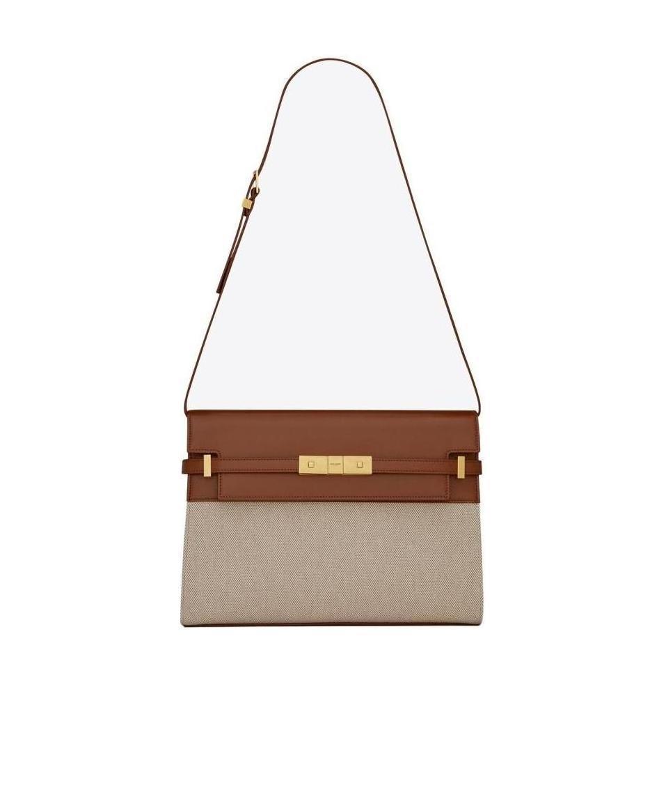 SAINT LAURENT Manhattan Shoulder Bag In Brown Product Image