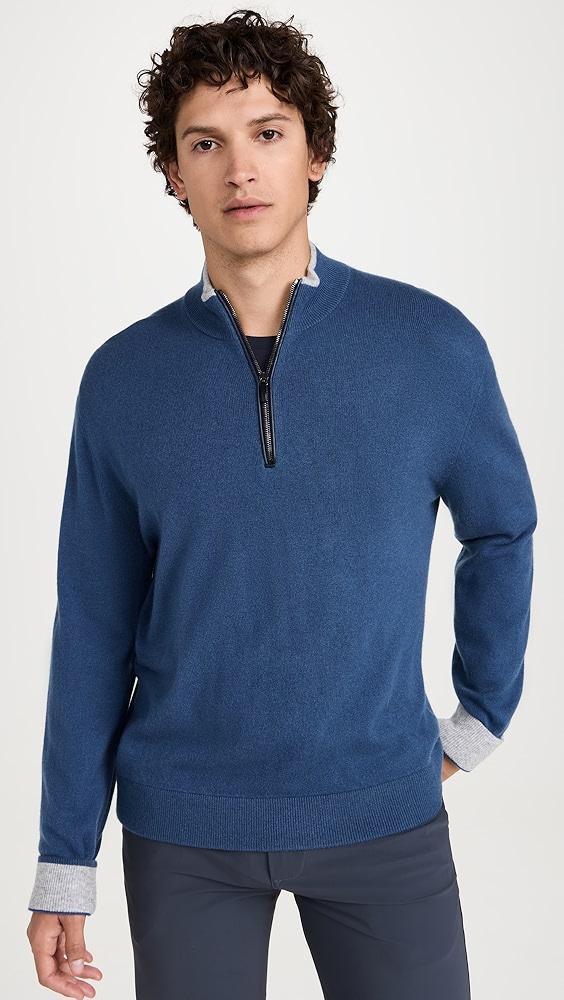 Greyson Sebonack Quarter Zip Sweater | Shopbop Product Image