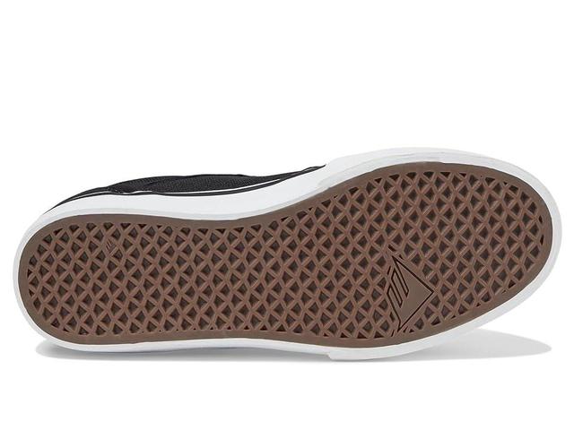 Emerica Cadence (Black/White/Gold) Men's Skate Shoes Product Image