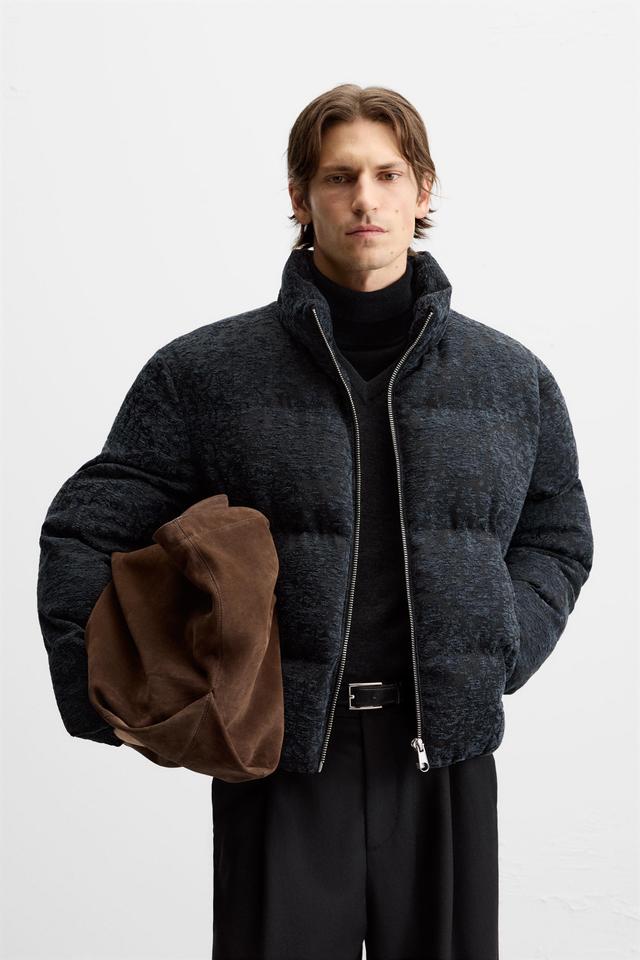 JACQUARD PUFFER JACKET Product Image