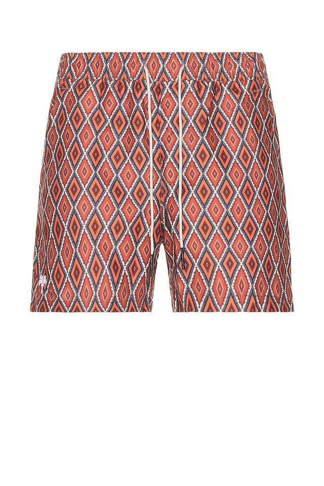 OAS Bohemia Swim Shorts in Burnt Orange Product Image