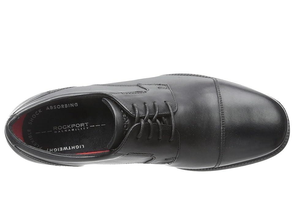 Rockport Mens Charles Leather Derbys - Black Product Image