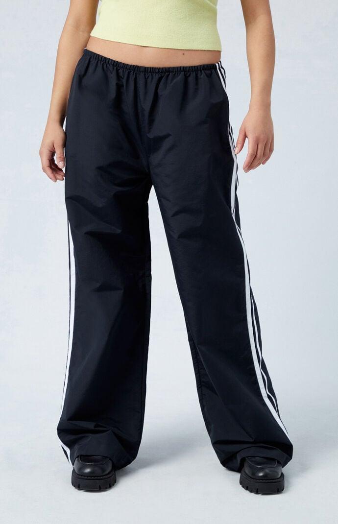 Women's Wide Leg Track Pants - Product Image