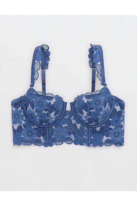 Show Off Real Lace Balconette Bra Women's Product Image