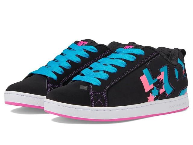 DC Court Graffik (Neon Lights) Women's Skate Shoes Product Image