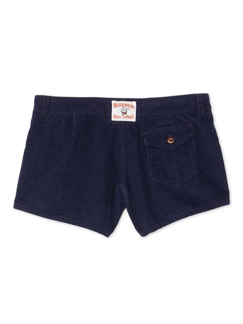 Women's Corduroy Shorts - Navy Product Image