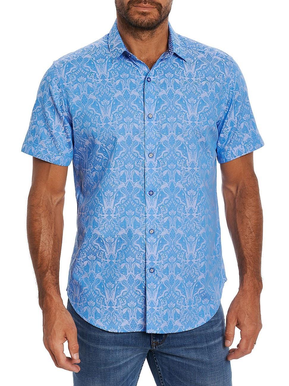 Mens Highland Damask Woven Shirt Product Image