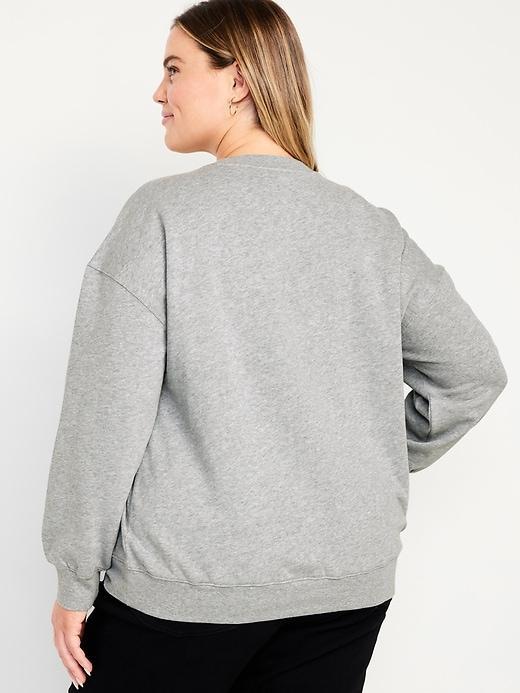 SoComfy Oversized Tunic Sweatshirt Product Image