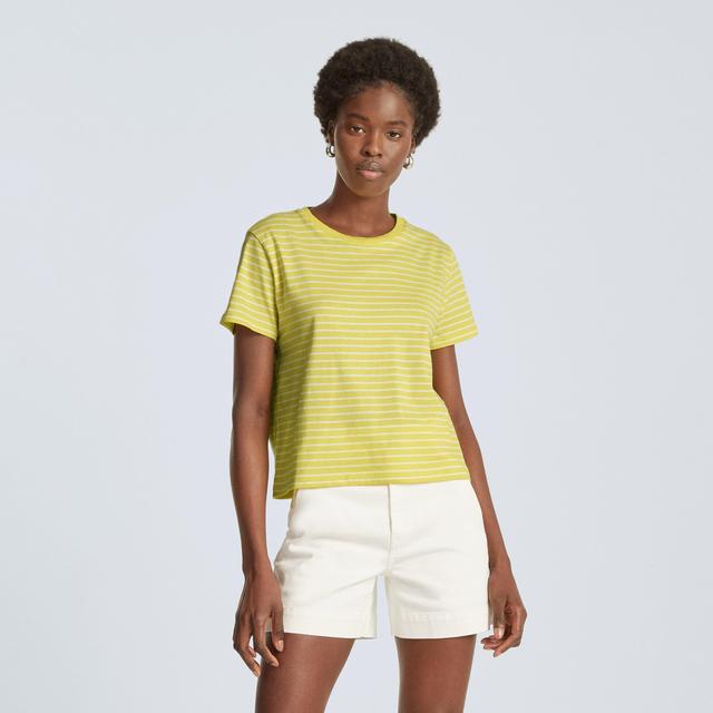 The Box-Cut Tee in Essential Cotton Product Image