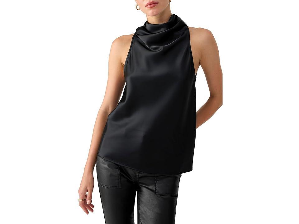 Sanctuary Too Cute Satin Top Women's Blouse Product Image