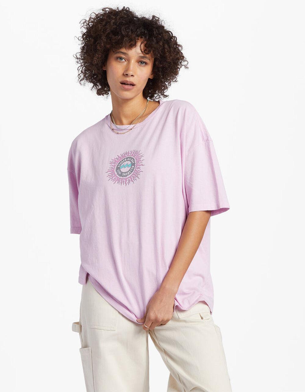 BILLABONG Stoked All Day Womens Oversized Tee Product Image