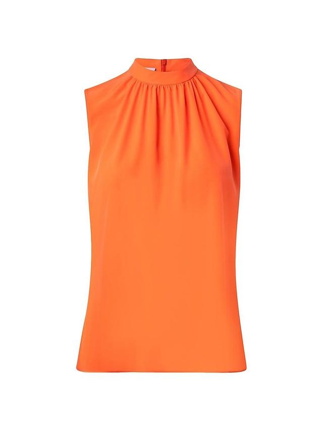 Womens Silk Sleeveless Blouse Product Image