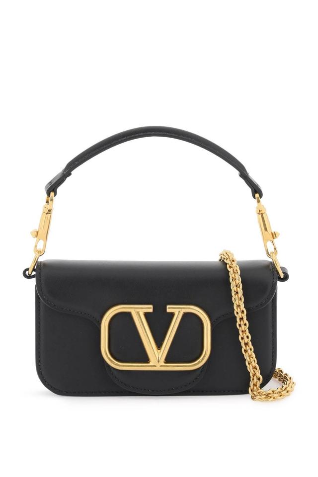 VALENTINO GARAVANI Small Locò Shoulder Bag In Black Product Image