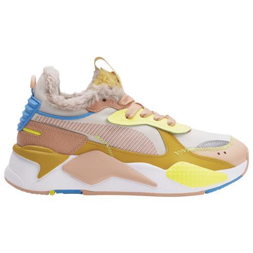 PUMA Womens RS-X Cuddle - Running Shoes White/Pink Product Image