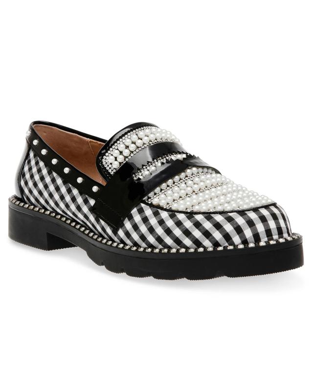 Betsey Johnson Darian Pearl Penny Loafers Product Image