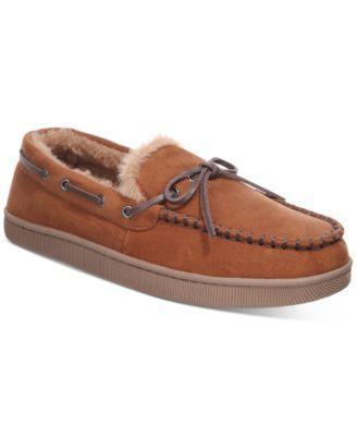 Club Room Mens Moccasin Slippers, Created for Macys Product Image