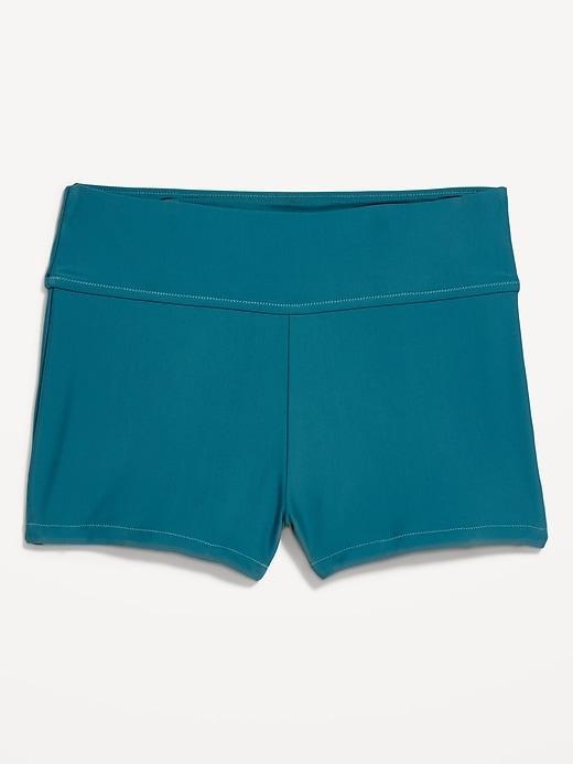 High-Waisted Swim Shorts -- 2-inch inseam Product Image