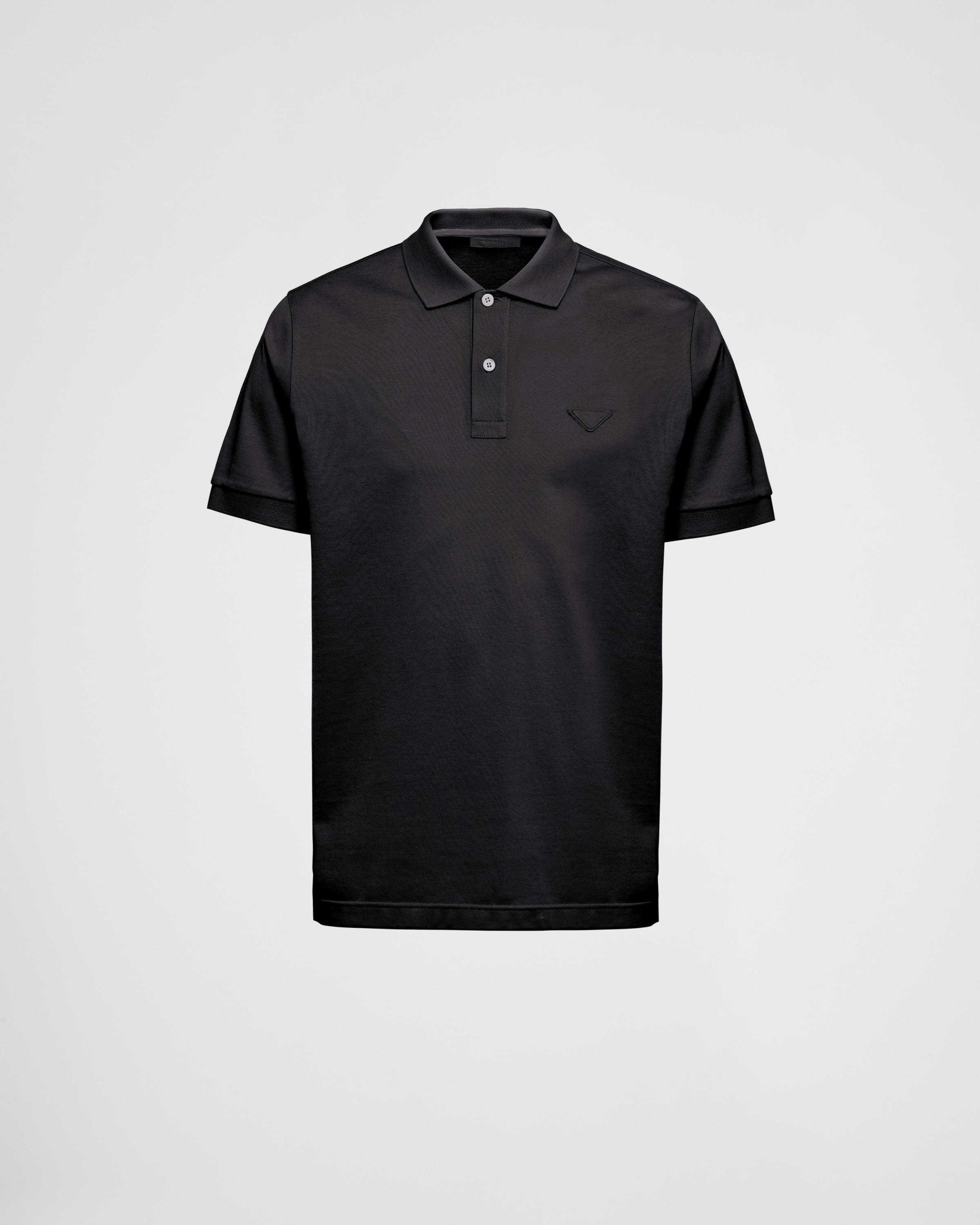 Piqué polo shirt Product Image