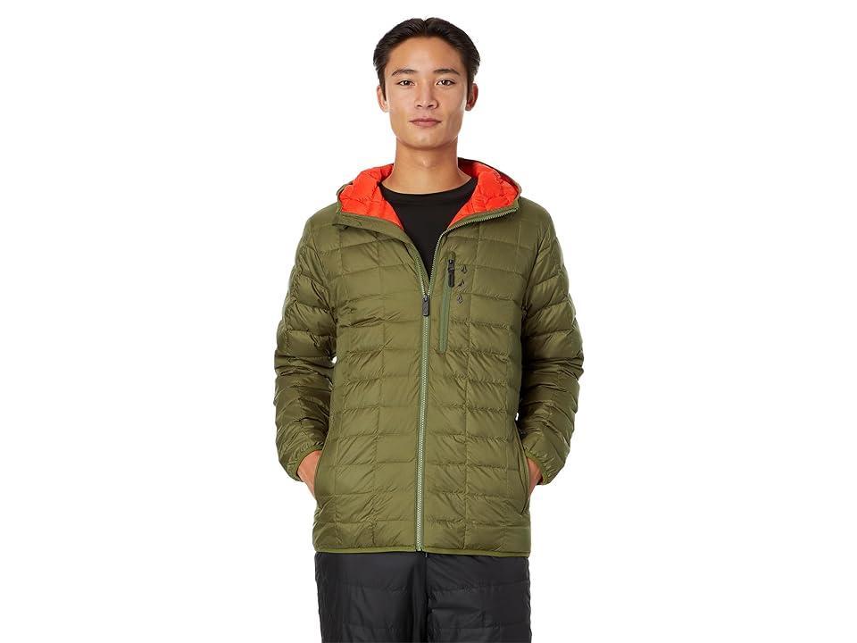 Volcom Snow Puff Puff Give Jacket (Military) Men's Clothing Product Image