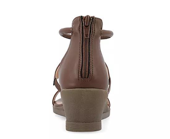 Journee Collection Womens Trayle Wedge Sandal Product Image