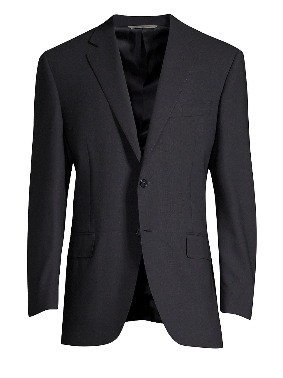 Mens Classic Fit Wool Blazer Product Image