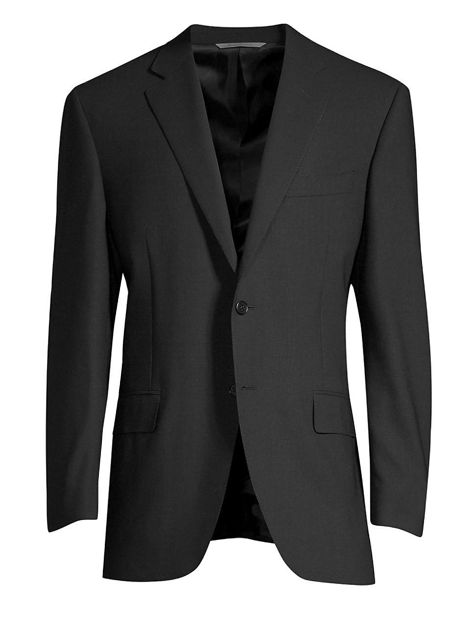 Mens Classic Fit Wool Blazer Product Image