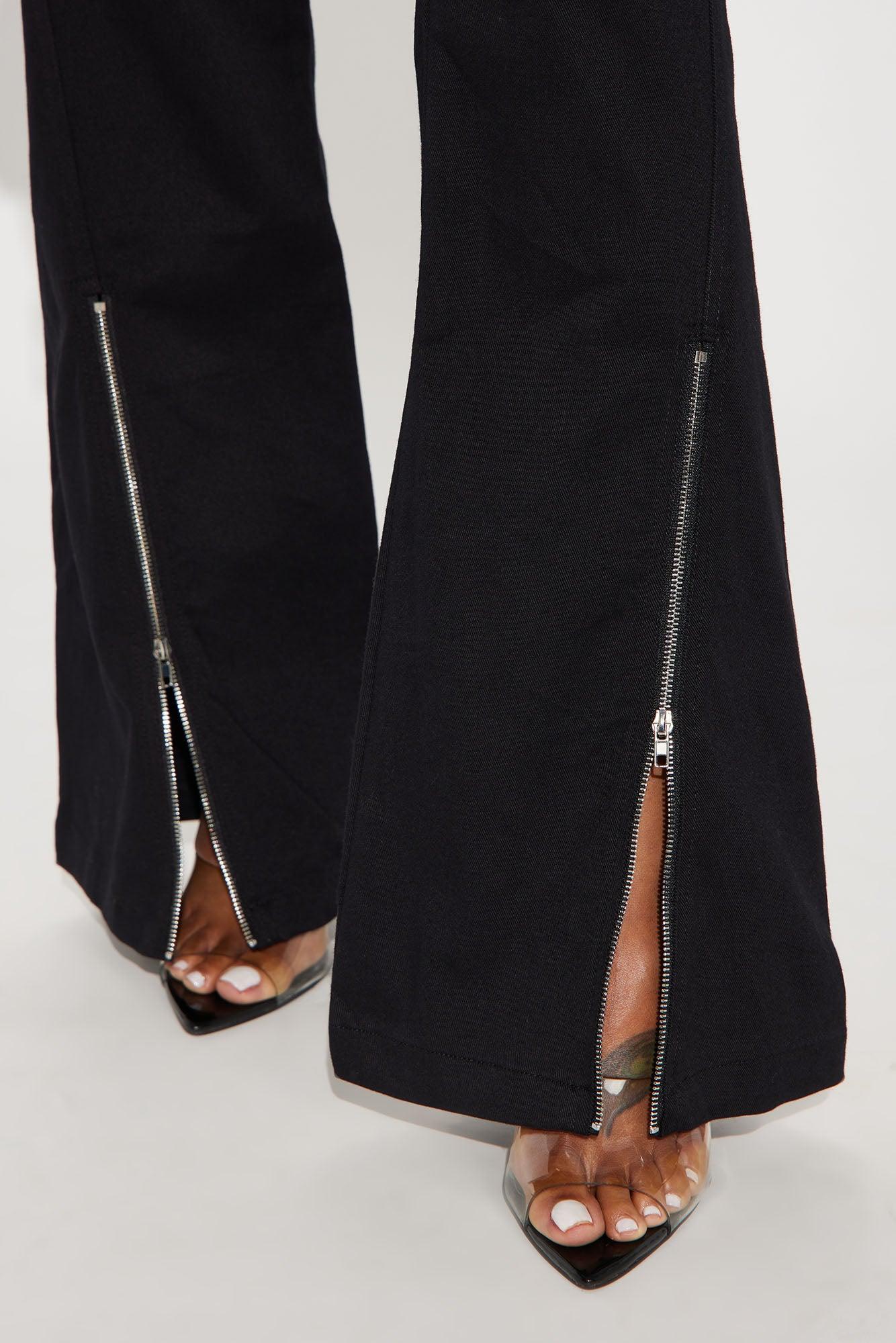 Make It Last Cargo Flare Pant - Black Product Image