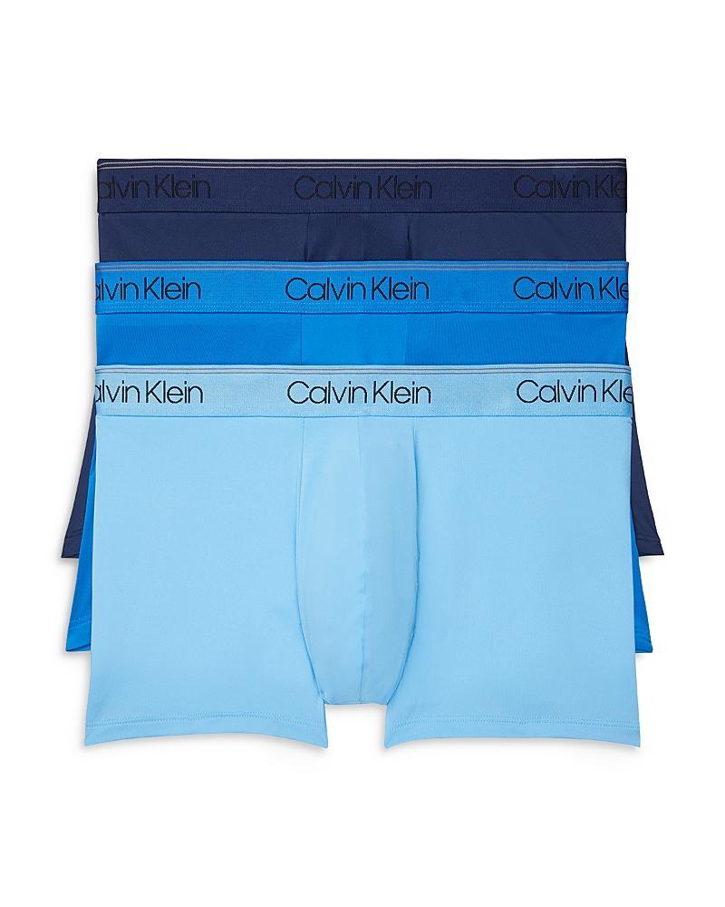 Calvin Klein 3-Pack Low Rise Microfiber Stretch Trunks Product Image