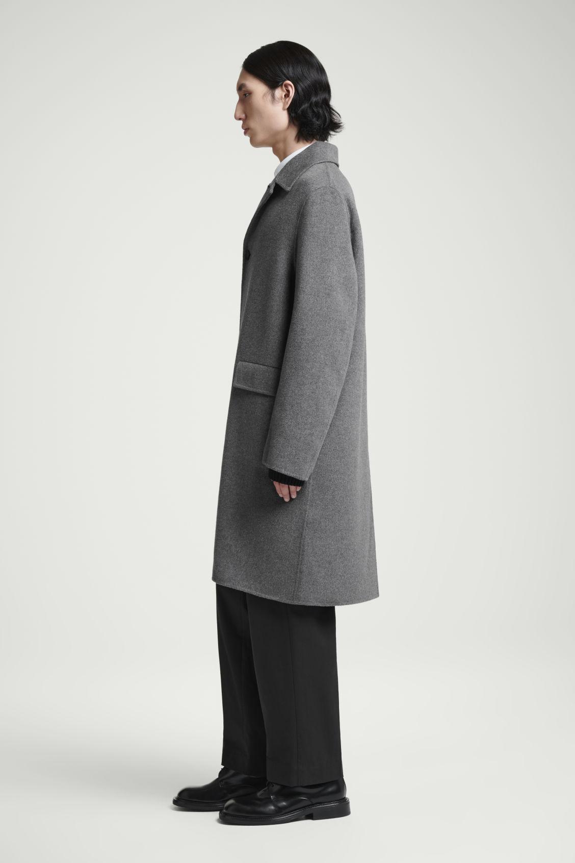 DOUBLE-FACED WOOL COAT Product Image