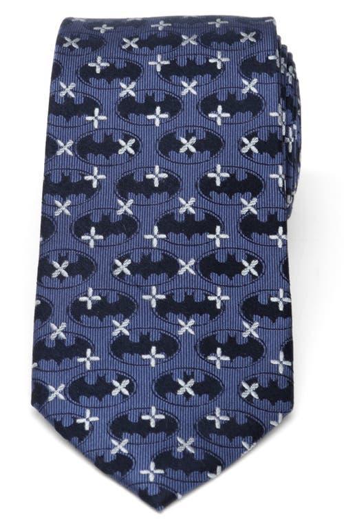 Cufflinks, Inc. DC Comics Batman Blue Jacquard Cross Silk Tie Product Image