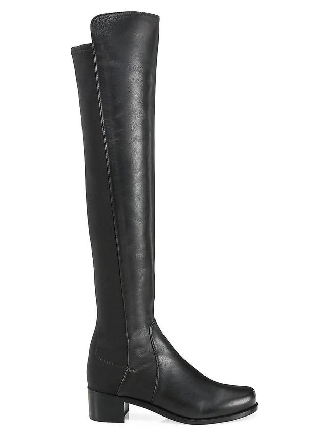 Womens Reserve Leather Over-The-Knee Boots Product Image