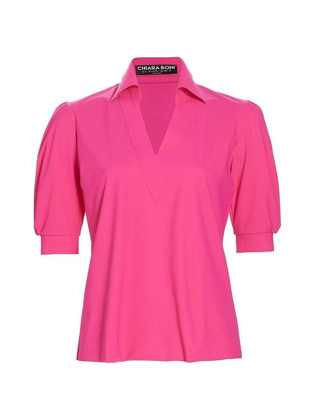 Womens Fadatess Puff-Sleeve Top Product Image