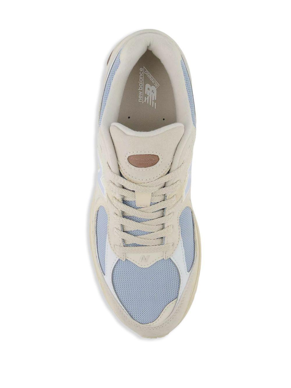 NEW BALANCE Men's 2002r Sneakers In Beige/grey/blue Product Image