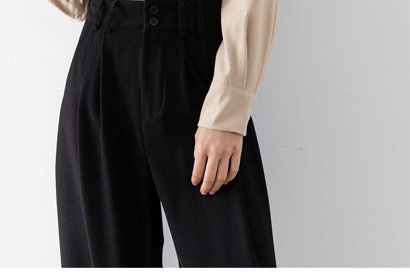 Long-Sleeve Plain Pocket Detail Shirt Product Image