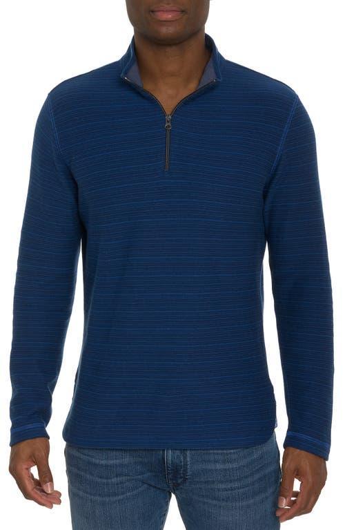 Robert Graham Desmond Stripe Quarter Zip Pullover Product Image