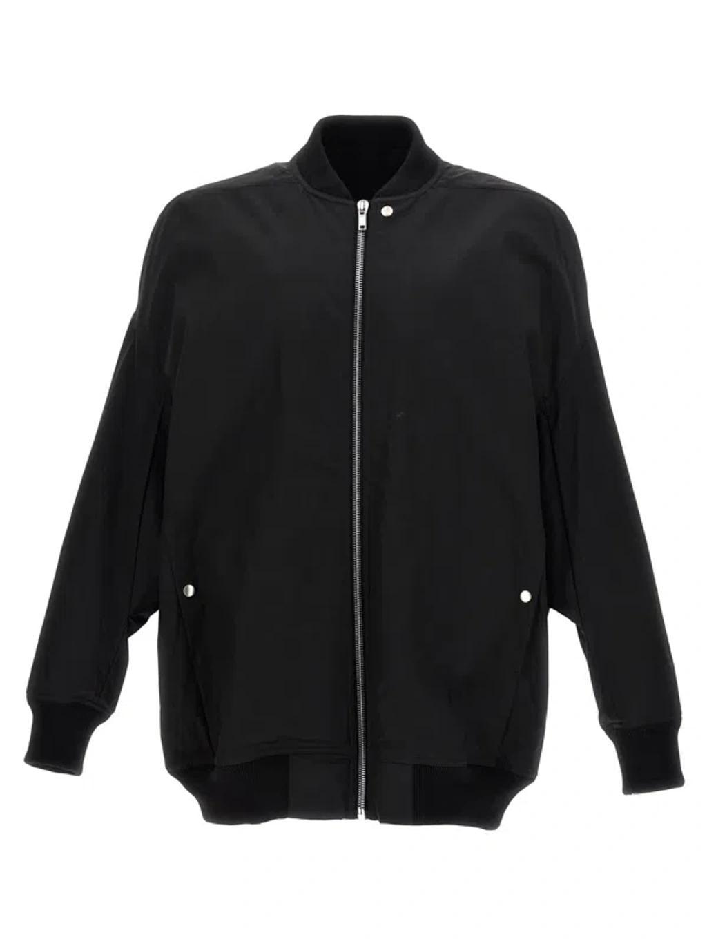 RICK OWENS Jumbo Peter Flight Jacket In Black product image