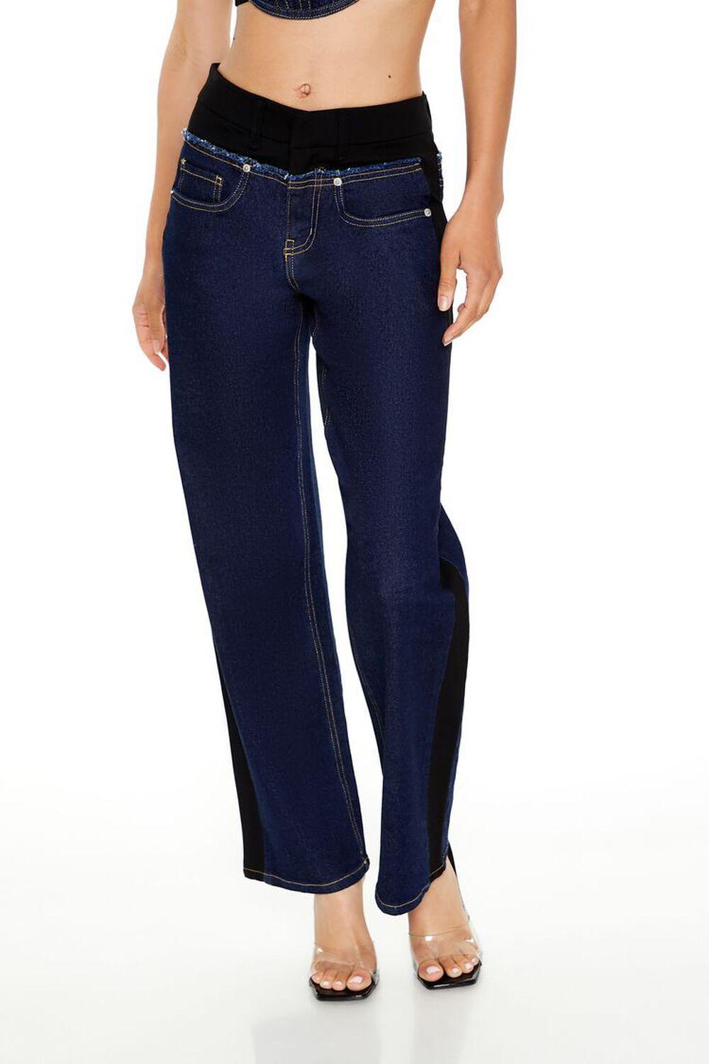 Reworked Straight-Leg Jeans | Forever 21 Product Image