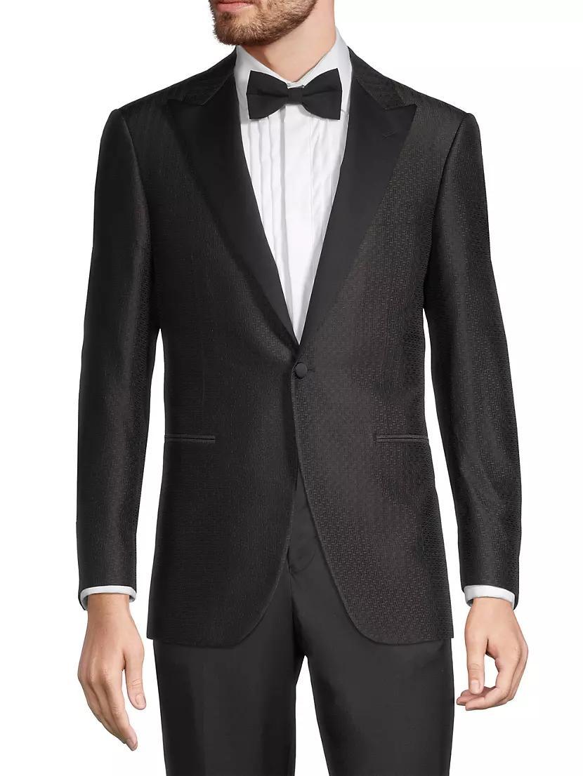 Jacquard Silk Dinner Jacket Product Image