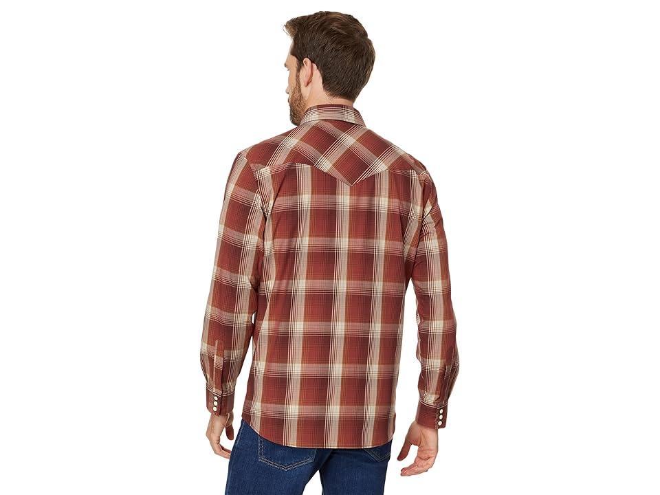 Pendleton Frontier Shirt - Long-Sleeve (Rusty /Tan Plaid) Men's Jacket Product Image