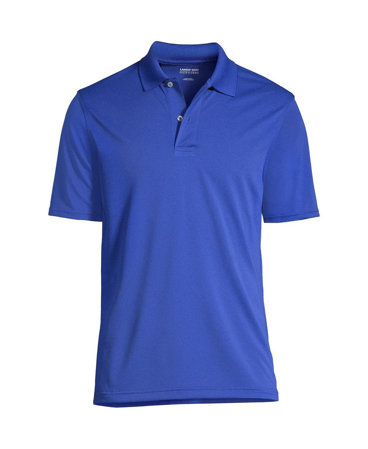 Mens Lands End Short Sleeve Quick-Dry Stain-Release Polo Shirt Product Image