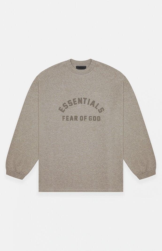 Fear of God Essentials Men's Heavy Long Sleeve T-Shirt - Product Image