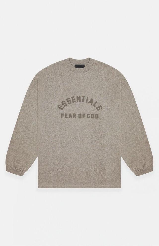 Fear of God Essentials Men's Heavy Long Sleeve T-Shirt - Product Image