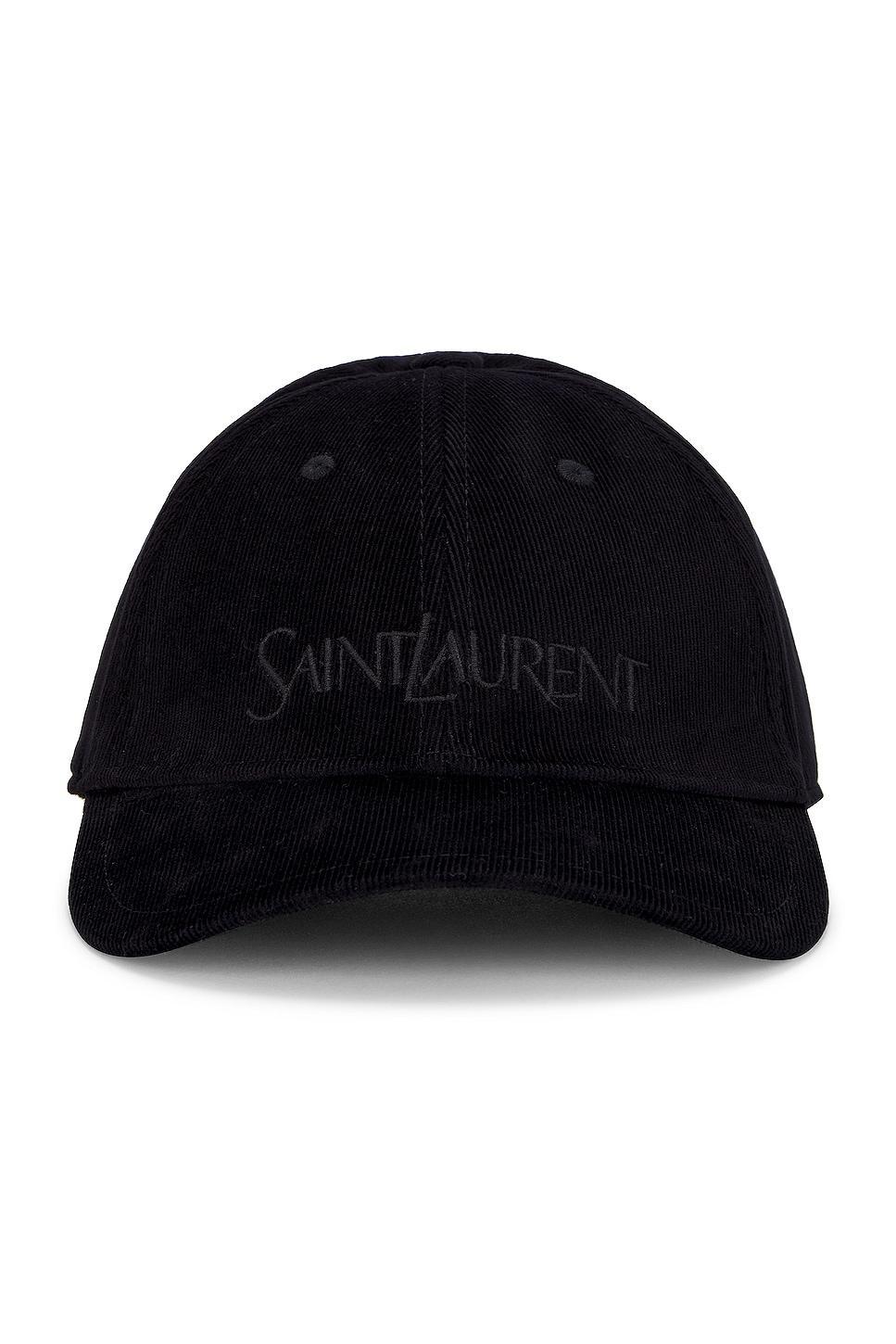 Mens 6-Panel Corduroy Logo Baseball Cap Product Image