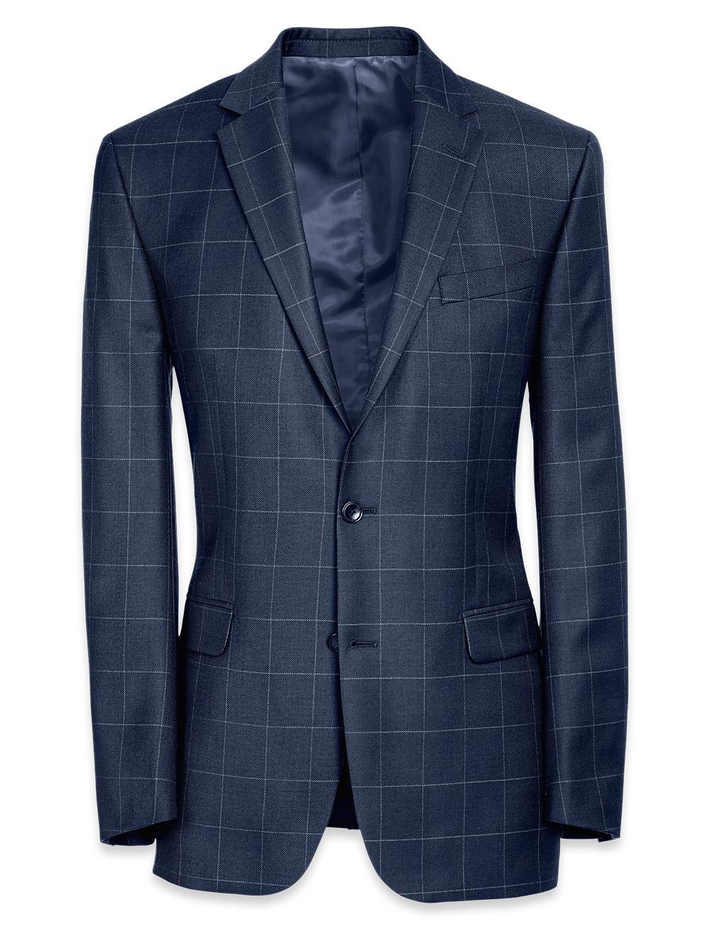 Classic Fit Essential Wool Notch Lapel Suit Jacket Product Image